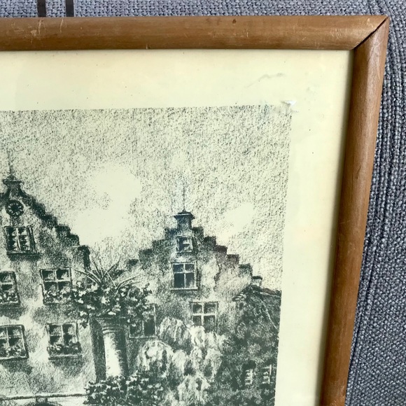 Original Vintage German Lithograph - Picture 4 of 11